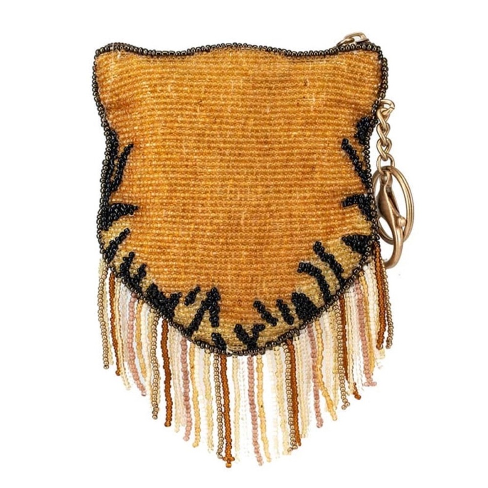 NWT MARY FRANCES Clemson Tigers Coin Purse - Picture 2 of 2